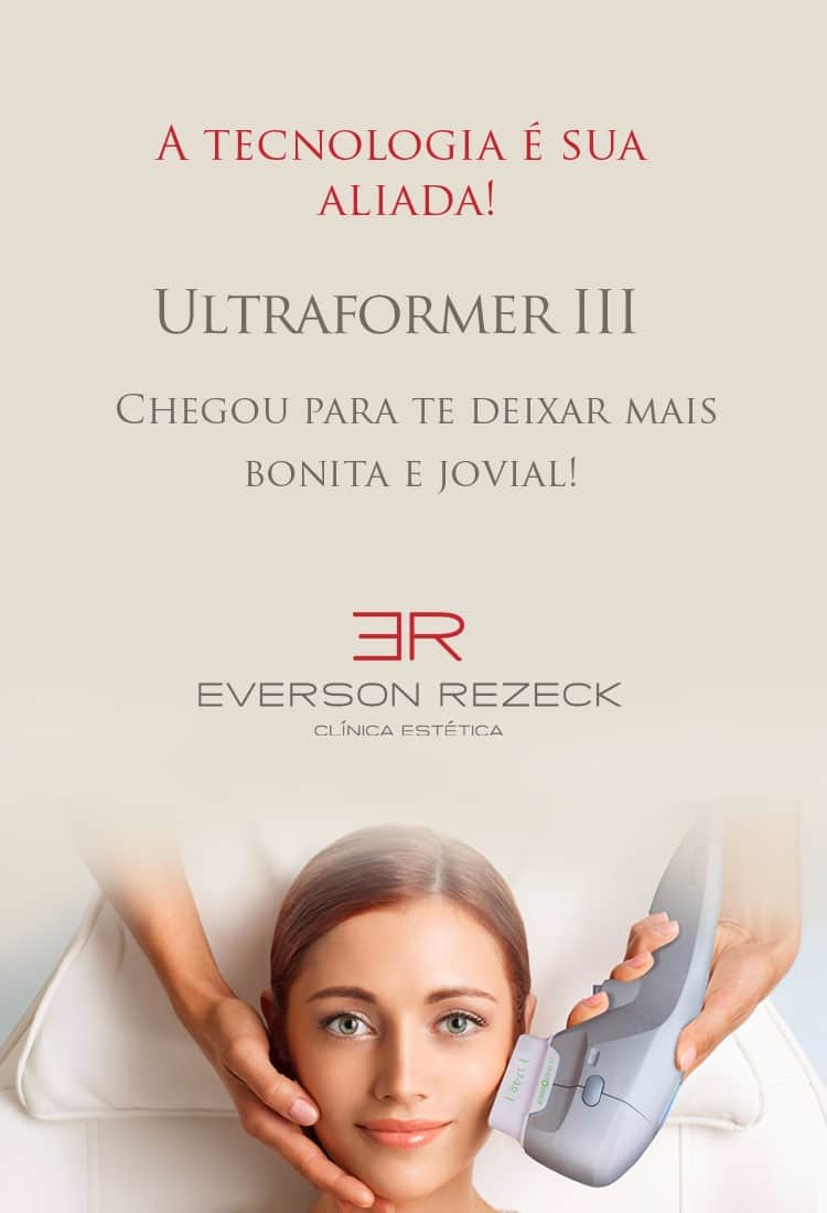Rejuvenescimento facial e corporal em BH: Ultraformer III - Clínica Everson  Rezeck